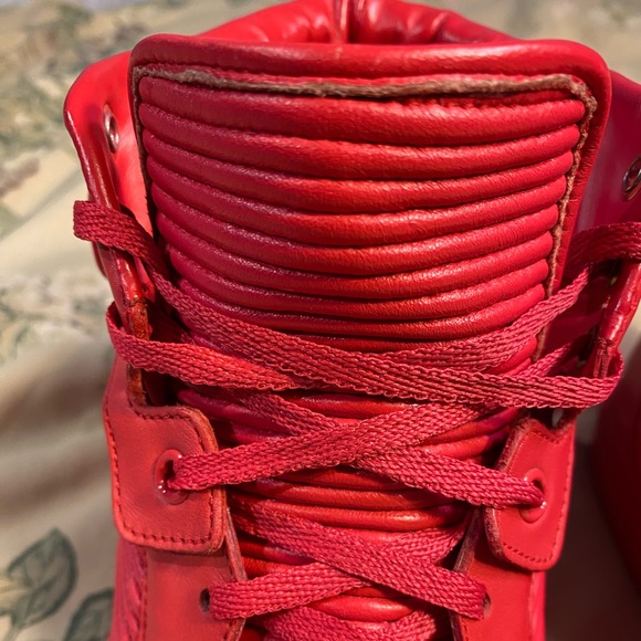 Balenciaga Cambure Panelled Leather High Top Sneakers - Picture 4 of 13